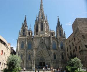 yapboz Barselona Katedrali